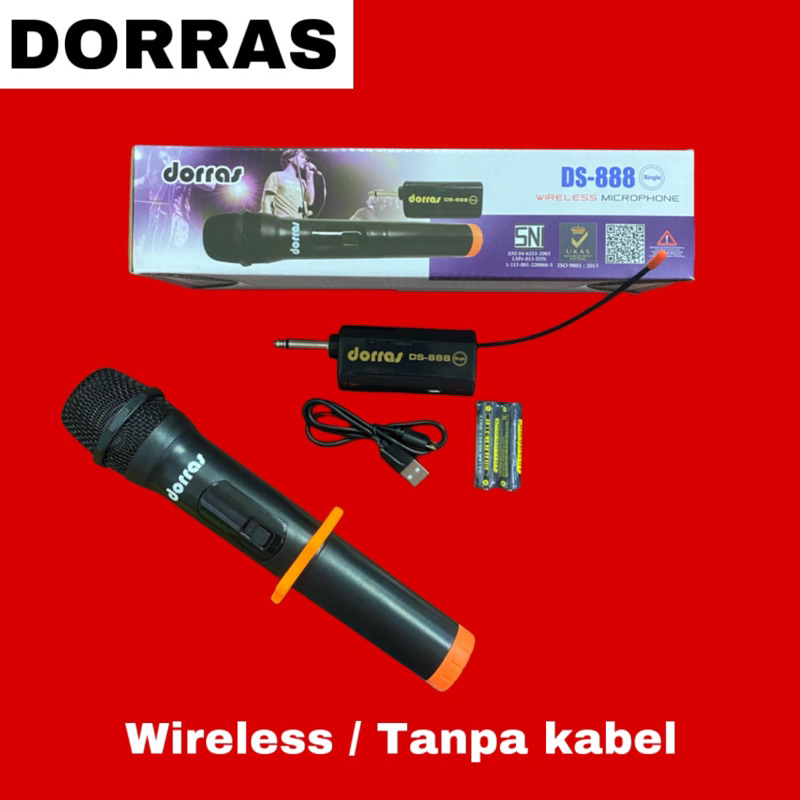 Mic Wireless Dorras / Mic Tanpa Kabel