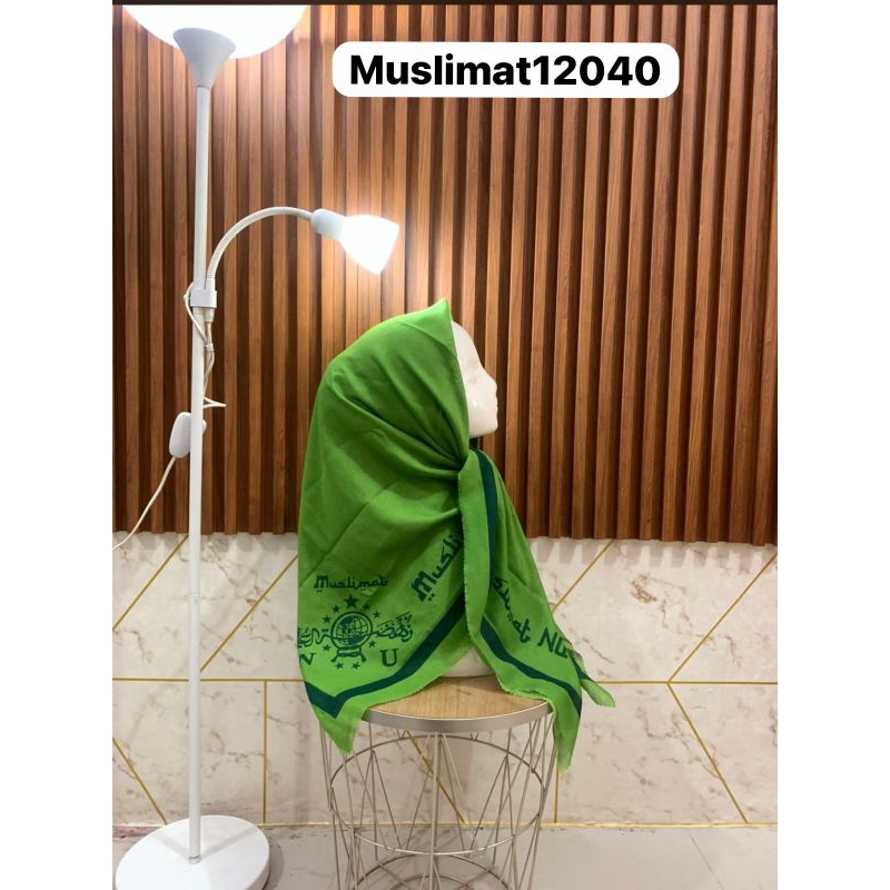 Special promo jilbab muslimat kerudung wanita jilbab logo muslimat NU