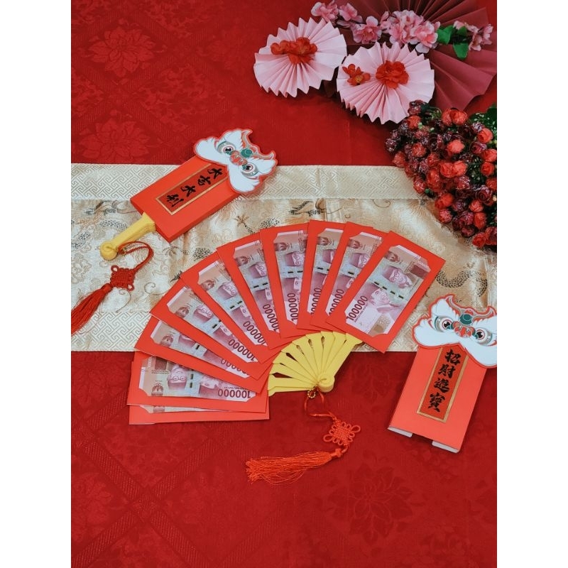 

Angpao Imlek Terbaru 2023 Model Kipas Hoki / Amplop Chinese New Year Hoki / Angpau Imlek Tahun Kelinci / Angpao Baru