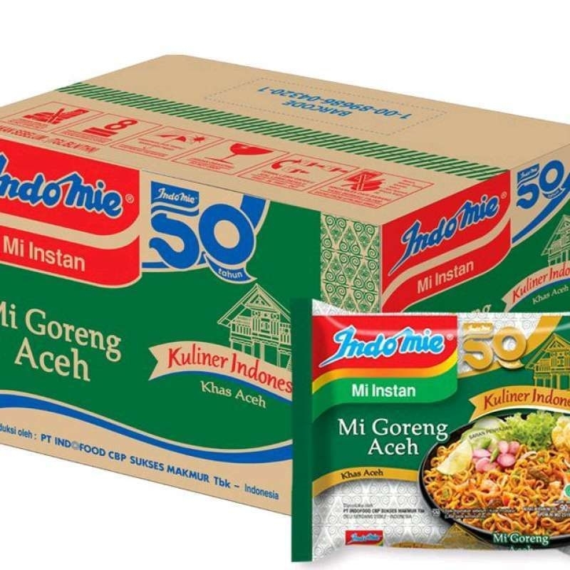 

1 dus Indomie goreng Aceh 90gr × 40pcs