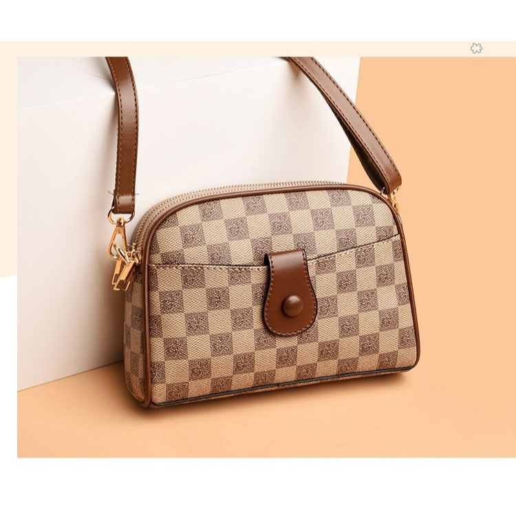 IDS_  ((NADIA MOTIF)) Tas 2023 model Cewe Baru Viral Tas Selempang Wanita Tas Wanita Dewasa Model Te