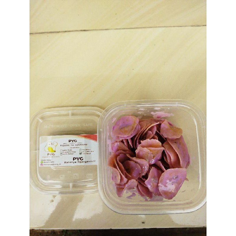 

Kripik Pisang Lumer Rasa Taro 500 ml