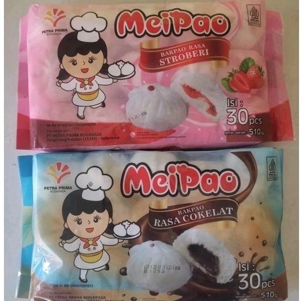 

MeiPao Coklat Strobery isi 30