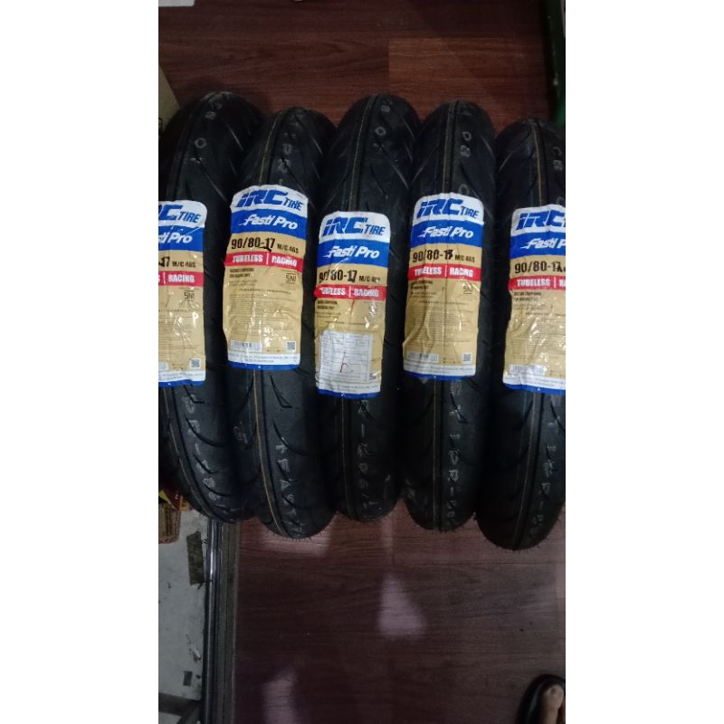 IRC FASTI PRO 90/80-17 RACING / FASTI 2 BAN LUAR TUBLESS PRODUKSI TERBARU