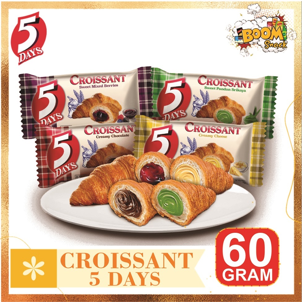 

5 Days Croissant 60 Gram