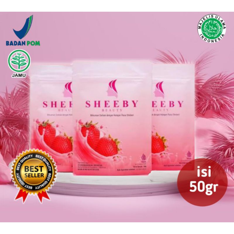 SHEEBY BEAUTY COLLAGEN POWDER DRINK PENCERAH KULIT PEMUTIH KULIT BADAN TERBAIK PENGHILANG JERAWAT BP