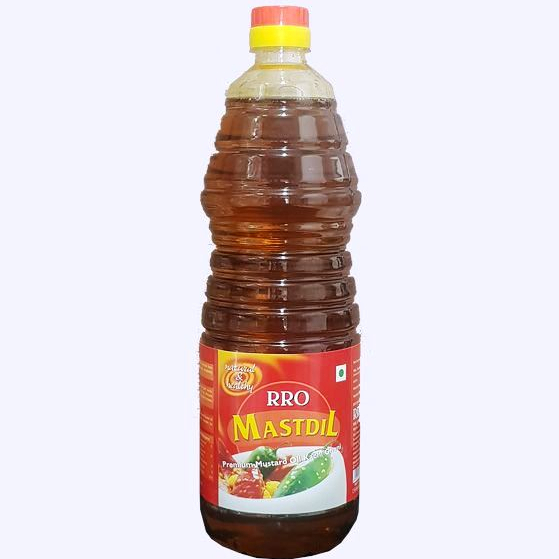 

MUSTARD OIL KACHI GHANI RRO PREMIUM 500ML / Miyak Biji Sawi moster