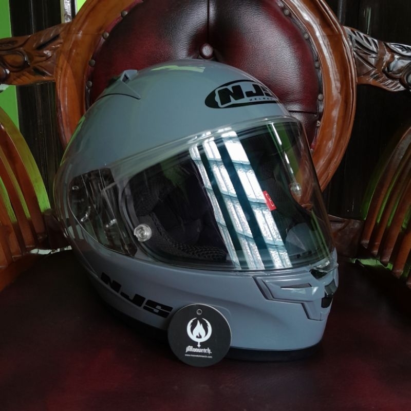 NJS ZX1-R SOLID GREY GLOSSY