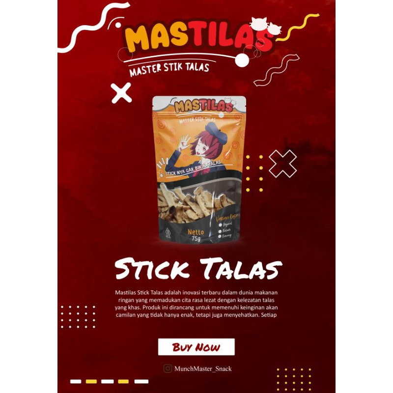 

Snack/Stick Talas/Mastilas