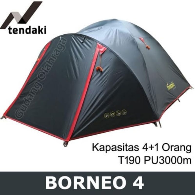 Tenda camping Borneo 4