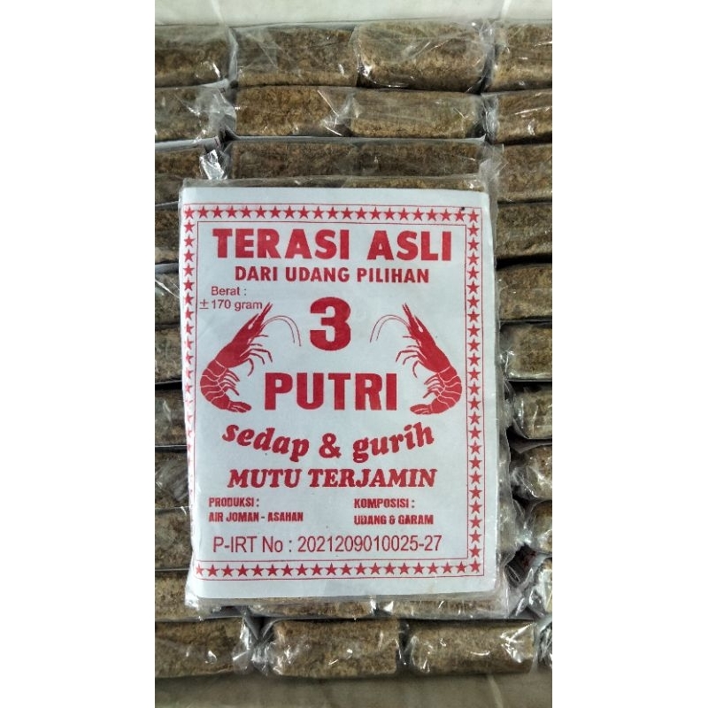 

Terasi Asli 3 Putri
