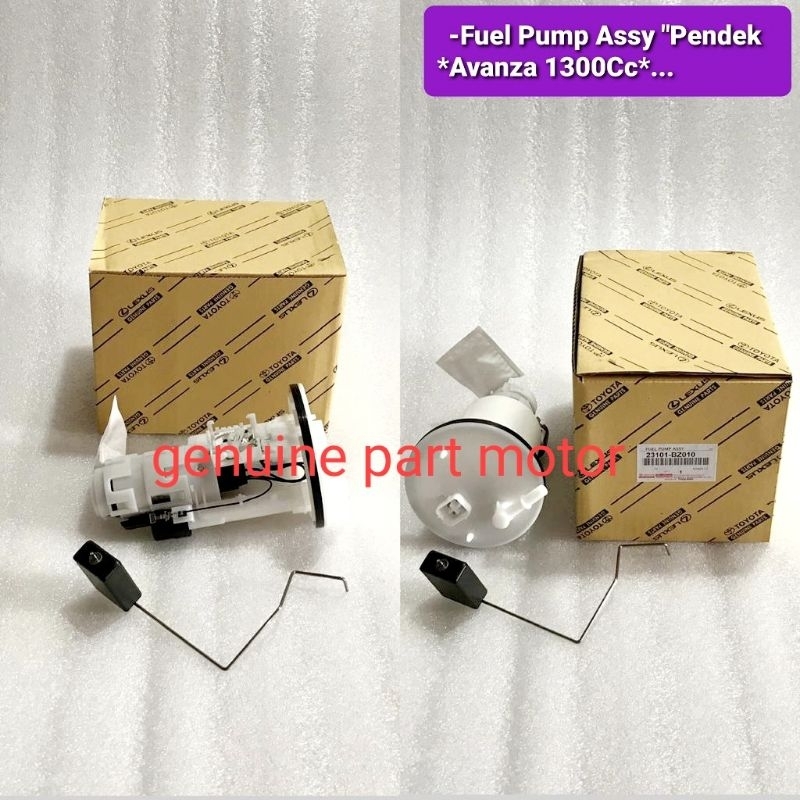FUEL PUMP ASSY POMPA BENSIN KOMPLIT PENDEK AVANZA 1.3 ASLI ORIGINAL (23101-BZ010)