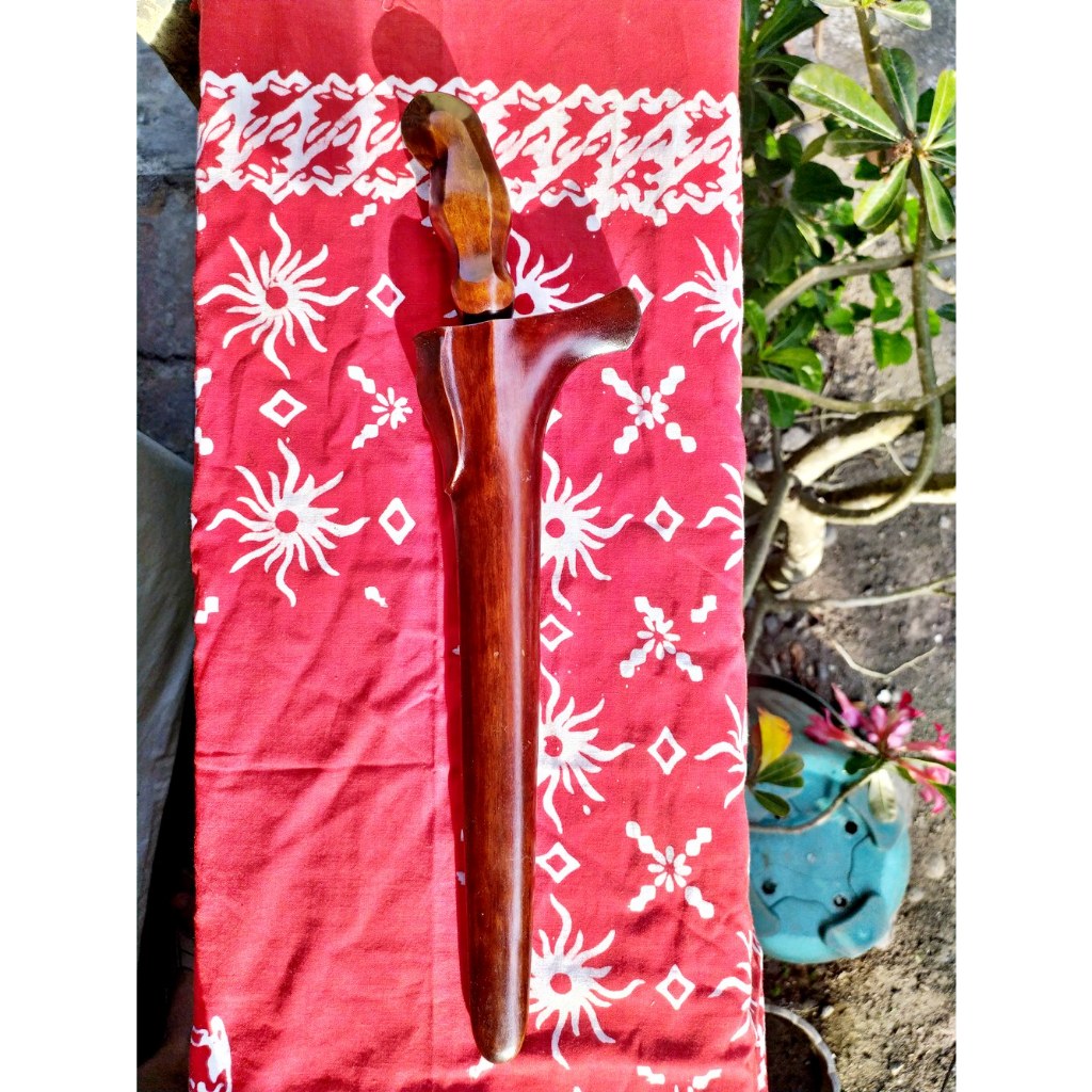 Keris Dhapur Pulanggeni Lurus Nyandang Walikat Sepuh