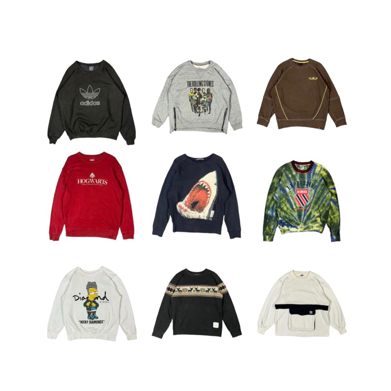 CREWNECK BRAND SWEATSHIRT BRAND CN BRAND