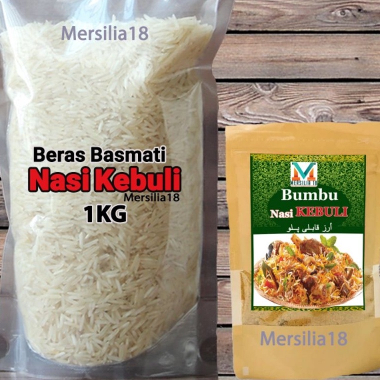 

❤[PROMO ⚡ALE!!!]❤ promo paket beras basmati 1kg+1kotak bumbu kebuli