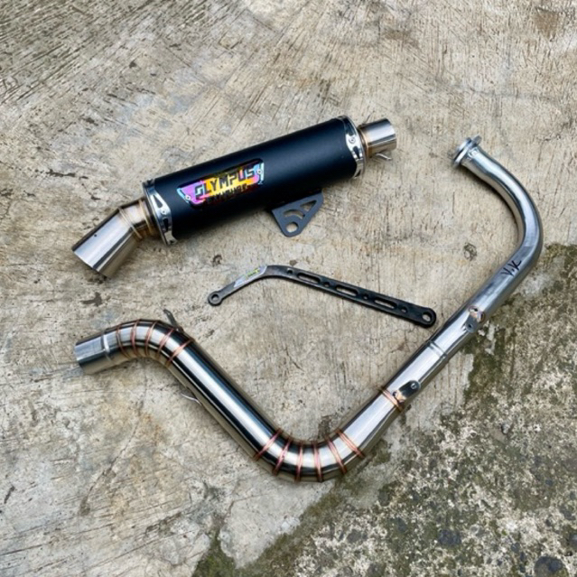 Knalpot olympus samlong vario 125 150