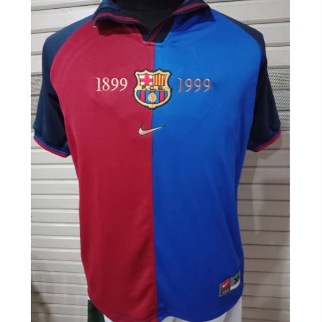12.12 Brand Jersey retro Barcelona centenary home 1999 