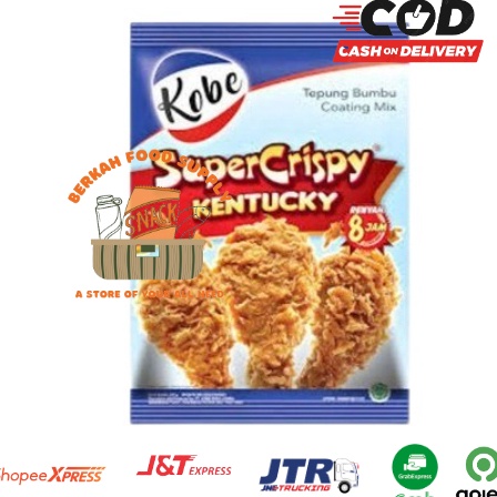 

Ready Kobe Tepung Bumbu KENTUCKY 850Gr / Tepung Instant / Tepung Ayam Goreng Crispy ➾❈❁