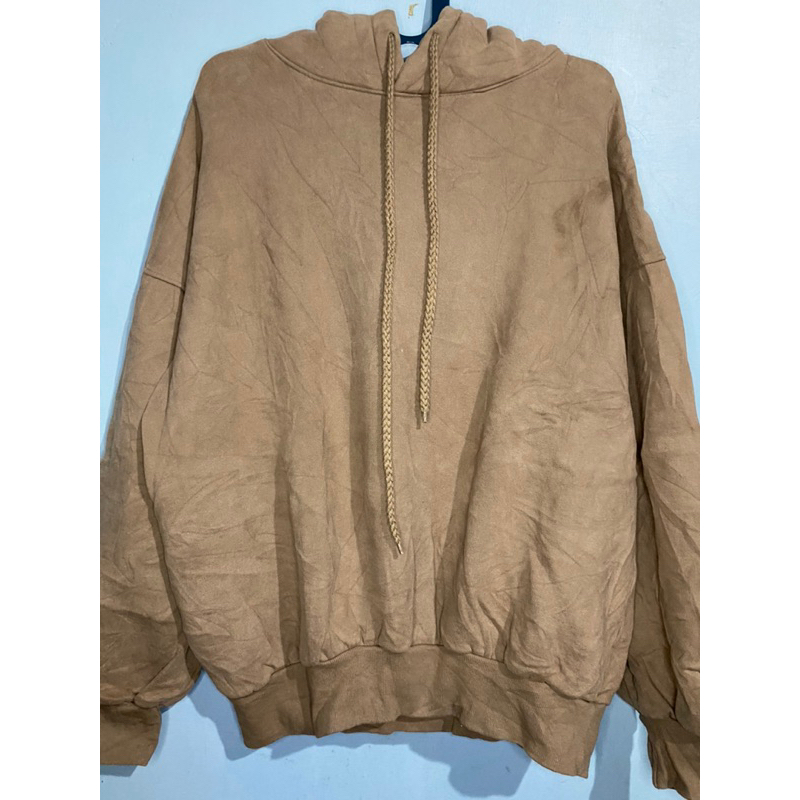 HOODIE SECOND COKLAT JUMBO