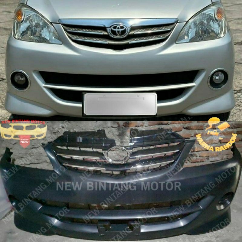 Bumper depan toyota avanza S facelift 2008 2010 original