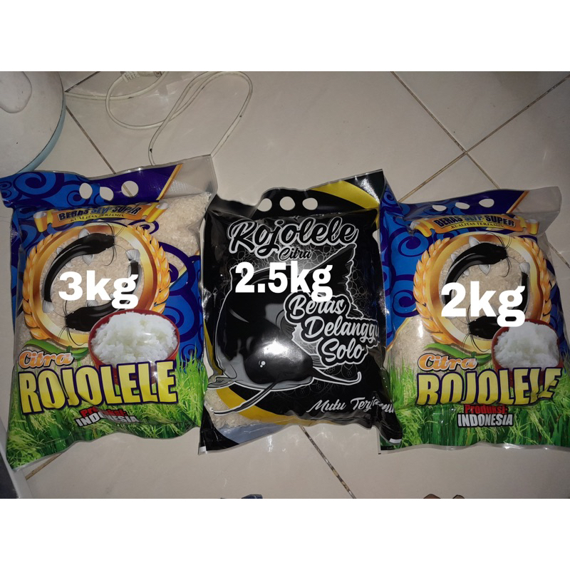 

Beras Rojolele Slyp Super Pulen berbagai uk 2kg, 2.5kg & 3kg