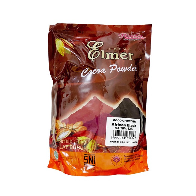 

Super Promo Elmer Cocoa Powder African Black 1kg / Elmer Coklat Bubuk African Black 1kg Diskon