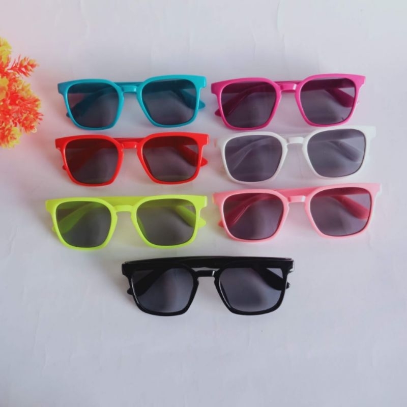 51. Kacamata Kids Viral Model OVAL BUNGA MATARI GD320/LC801A