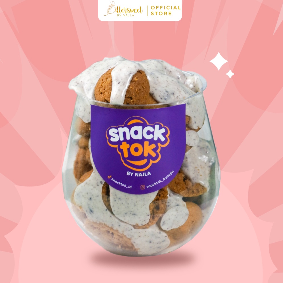 

DISKON!!!!!!!✅ Bittersweet by Najla -Snack tok full cookies and cream