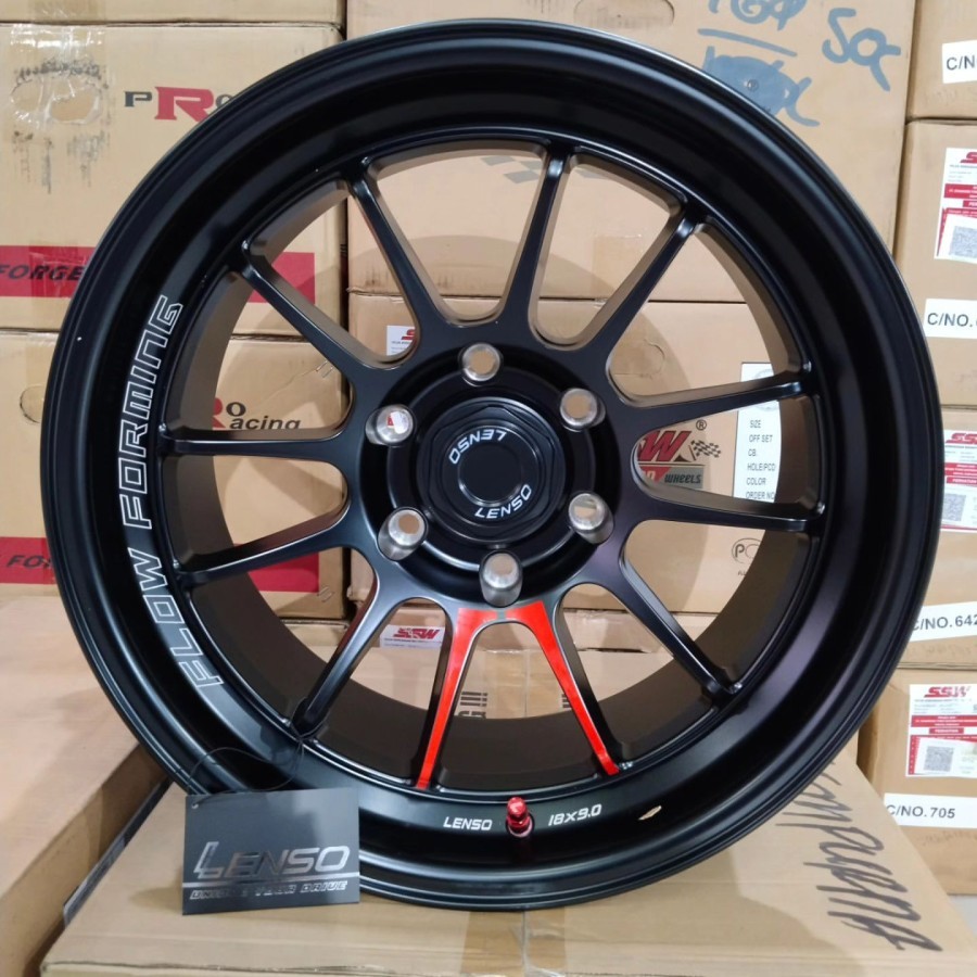 velg Lenzo venom 5 limited R18 velg mobil pajero fortuner r18 original thailand velg pajero