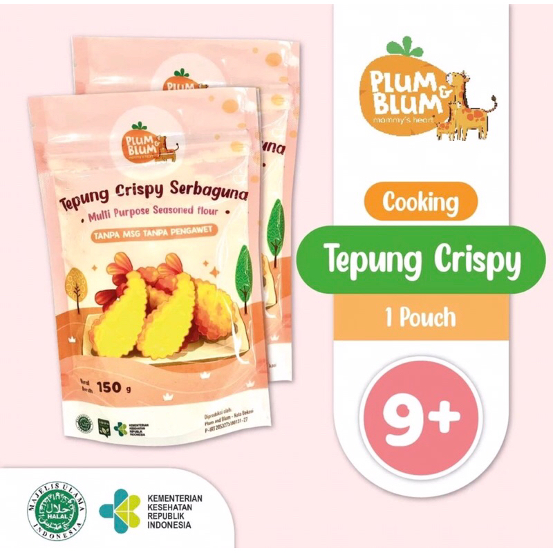 

Plum & Blum - Tepung Crispy Serbaguna / Tepung Bumbu Serbaguna -150 gr