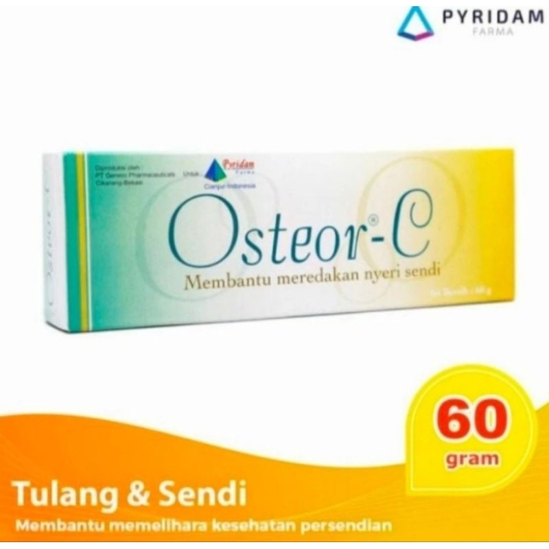 Osteor C Cream 60gr Membantu Meredakan Nyeri Sendi