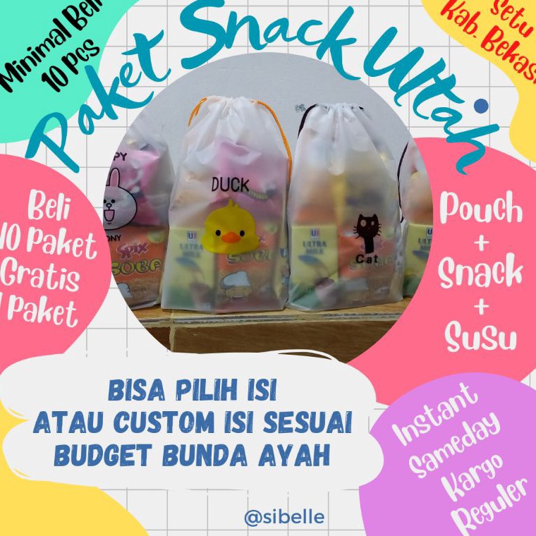 

1.1 Terlaris PREMIUM!! PAKET SNACK ULANG TAHUN ULTAH ANAK MURAH SUSU UHT/MILKU