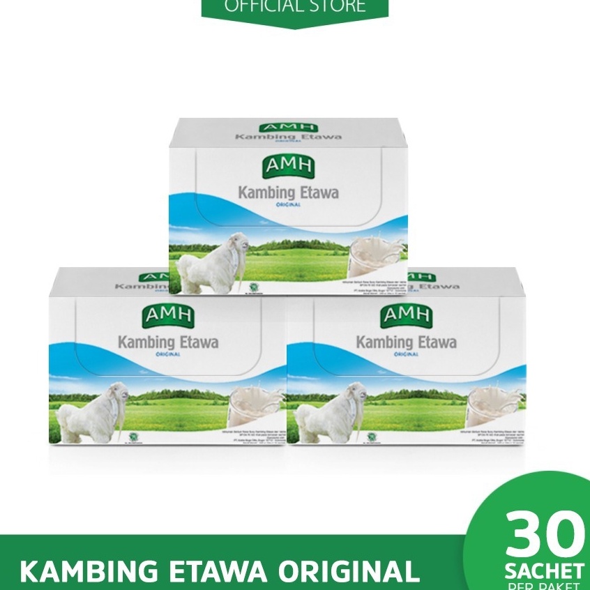 

Readystock AMH Susu Kambing Etawa Variant Original - Bundling (3 Box) Terlaris