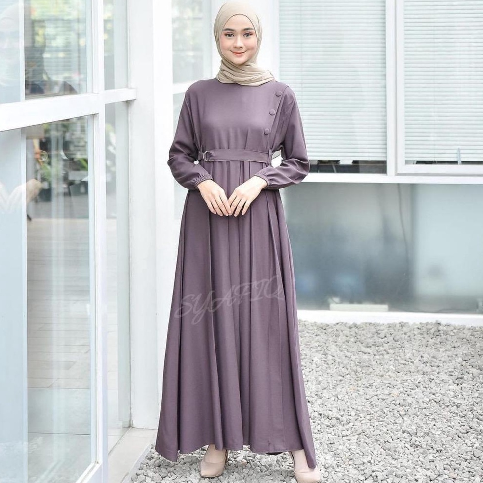 Super Hits Arumi Dress Gamis Wanita Remaja Simple dan Elegan Terbaru 2023