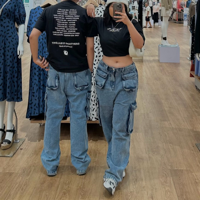 On the Monday Cargo Jeans / Y2K / Celana Cargo P