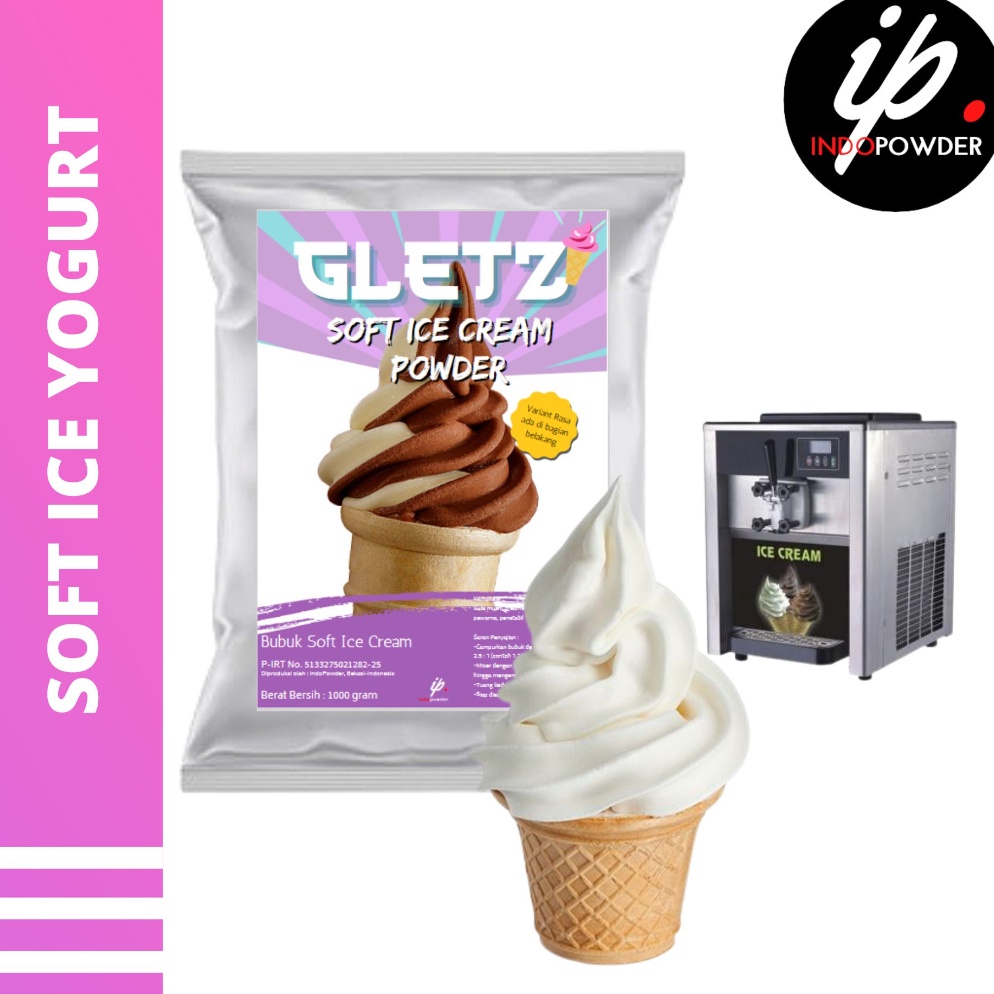 

❤[PROMO ⚡ALE!!!]❤ SOFT ICE CREAM YOGURT 1Kg - Bubuk Es Krim YOGURT - Bubuk Es Krim - SOFT ICE CREAM Powder 1Kg