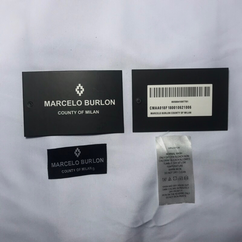 

Label Marcelo Brln + Hangtag + Tag Wash