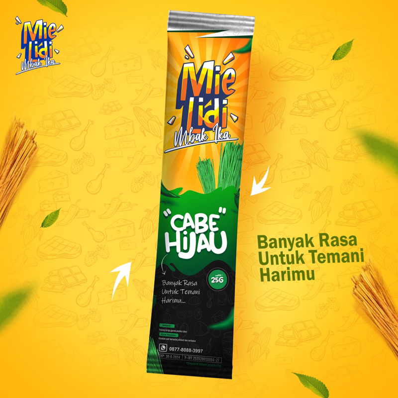 

Mie lidi jajanan jadul Ngehits Murah banget