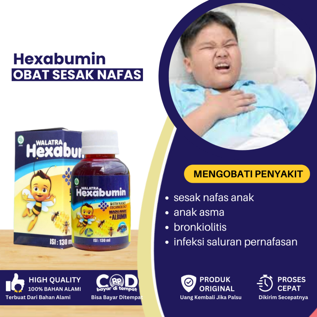 Obat Sesak Nafas Anak, Madu Asma Untuk Anak, Sesak Nafas Pada Anak, Obat Bronkiolitis, Infeksi Salur