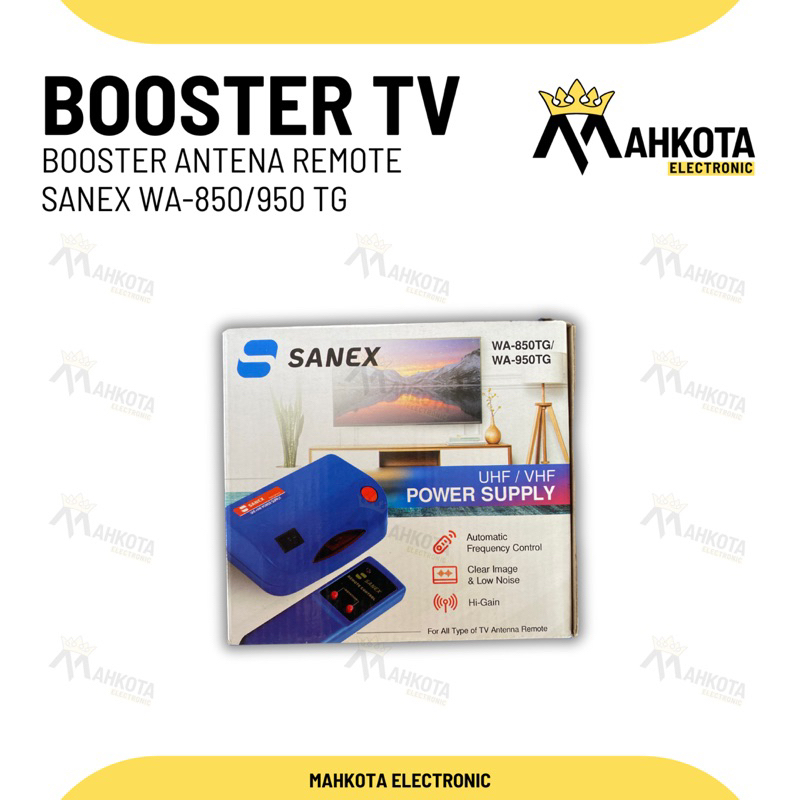 BOOSTER ANTENA REMOTE BOOSTER TV POWER SUPPLY ANTENA REMOTE SANEX