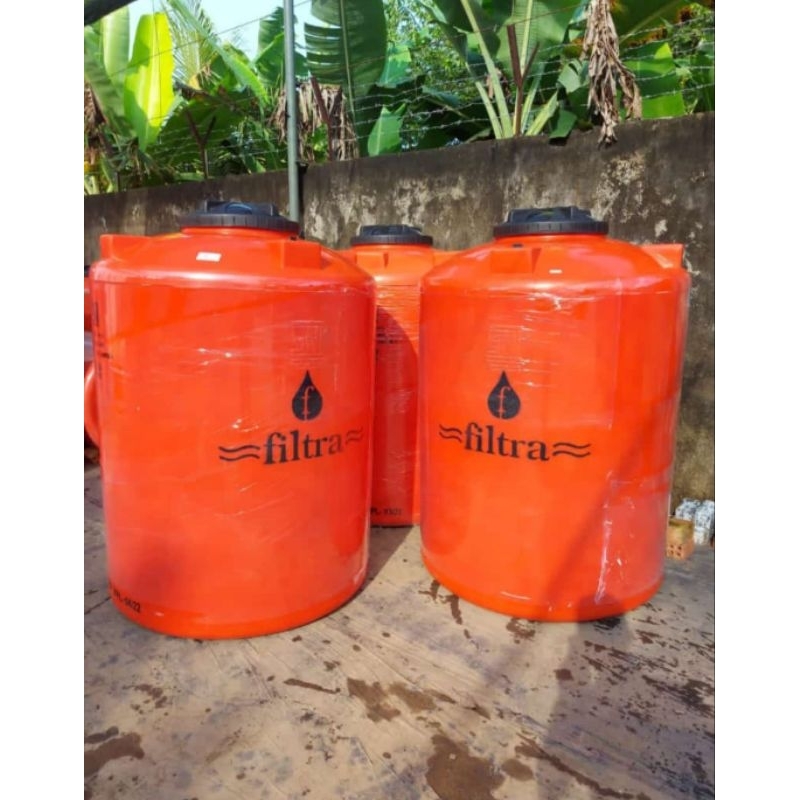 Tedmon / Tandon / Toren / Tangki Air Merk Filtra Garansi 10 tahun