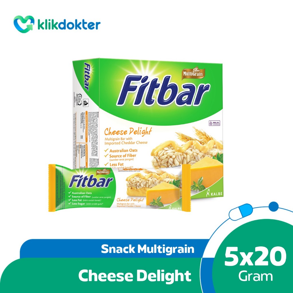 

Fitbar Multigrain Cheese Delight 5x20gr