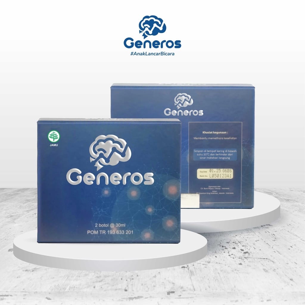 GENEROS 1 BOX VITAMIN GENEROS MENJAGA KESEHATAN ANAK ORIGINAL