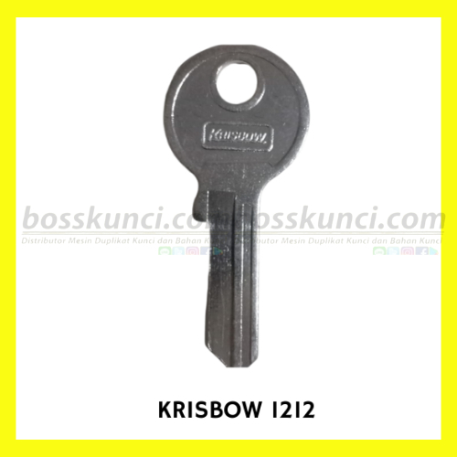 Bahan Kunci KRISBOW 1212 ASLI (Foto Real) Keyblank Krisbow 1212 Original Krisbow 1212  Kunci Krisbow