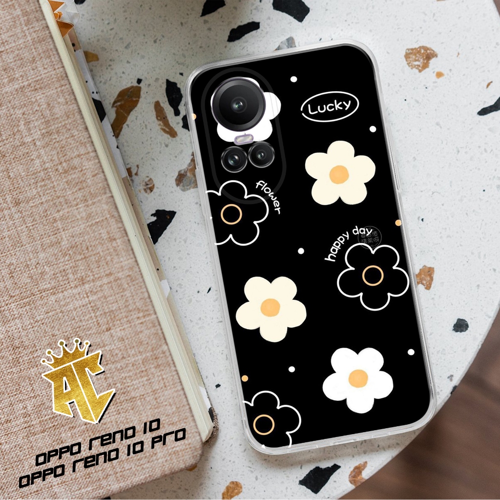 CASE OPPO RENO 10 / OPPO RENO 10 PRO - Casing OPPO RENO 10 Terbaru 2023 AERO STORE [ MOTIF 12 ] Sili