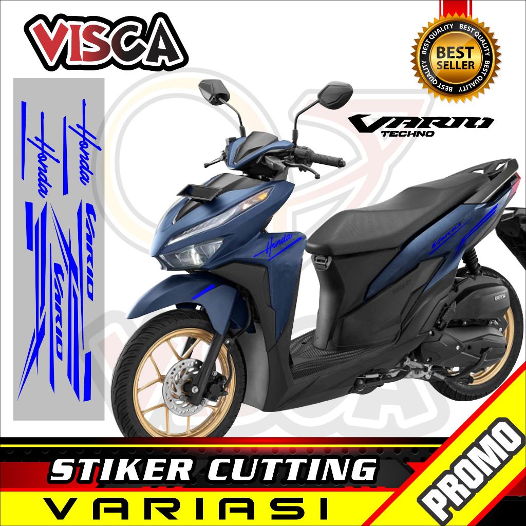 Striping Cutting Stiker Vario Stiker Vario Techno striping vario Techno 125 Stiker Cutting Vario 125
