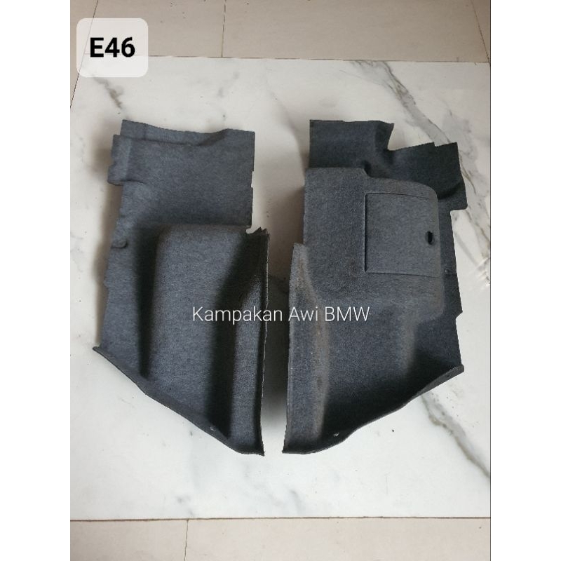 Karpet Bagasi Kanan & Kiri BMW E46