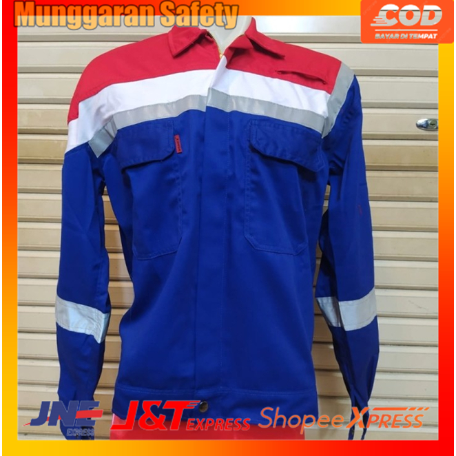 Baju Atasan Nomex Pertamina - Safety Wearpack Pertamina Berkulitas