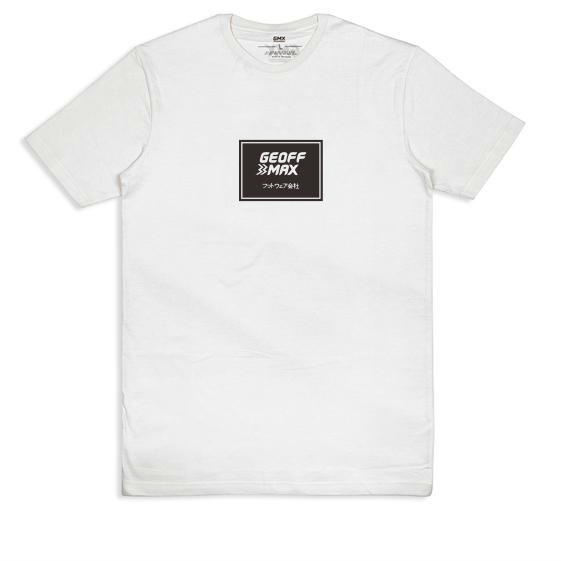 Kaos Geoff Max - Holo White| T-shirt Pria  | Kaos Pria