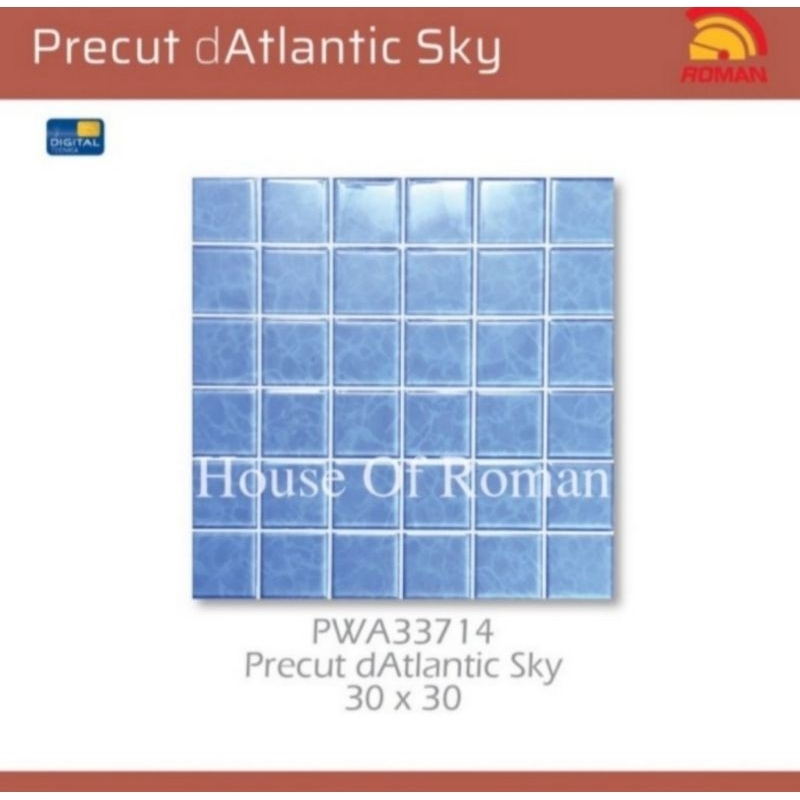 Roman Keramik PWA33714 Precut dAtlantic Sky 30x30 kw1